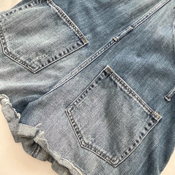Abercrombie & Fitch 💙 Denim Shorts Overalls 💙 - Picture 5 of 9